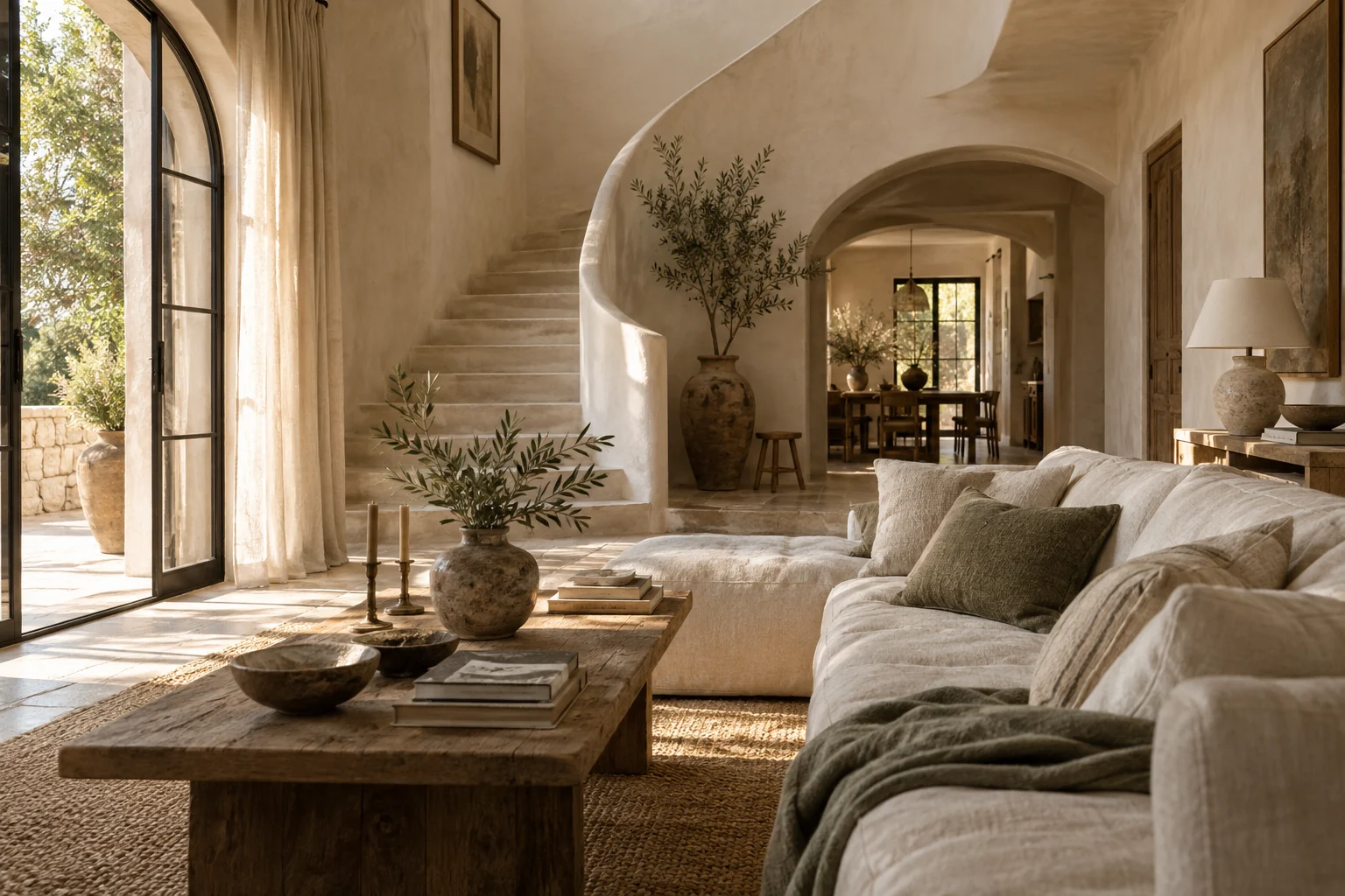 A refined residence interior